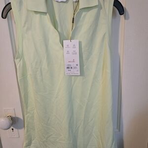 Walter‎ Hagen Light Yellow Tank Top